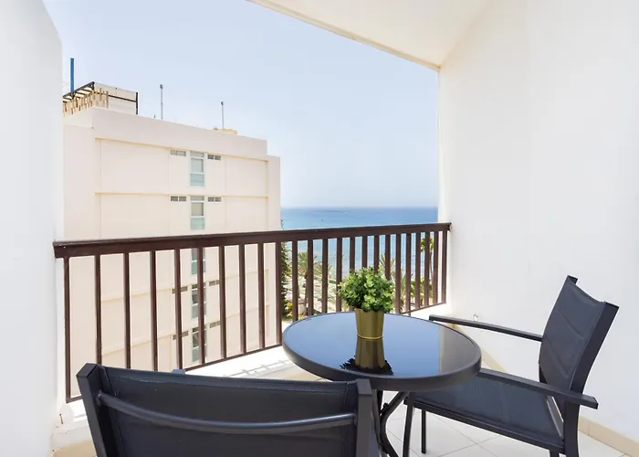 Bonito Apto Cristianos, Vistas Al Mar Y Playa Daire *