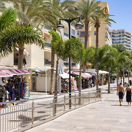 Bonito Apto Cristianos, Vistas Al Mar Y Playa * لوس كريستيانوس