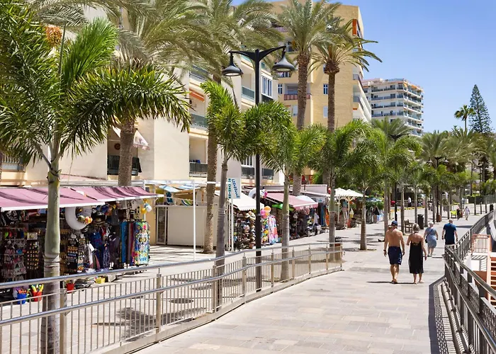 Bonito Apto Cristianos, Vistas Al Mar Y Playa * لوس كريستيانوس